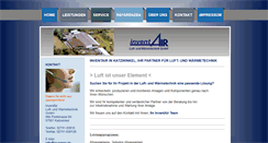 Desktop Screenshot of inventair.de
