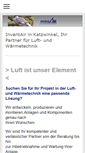 Mobile Screenshot of inventair.de